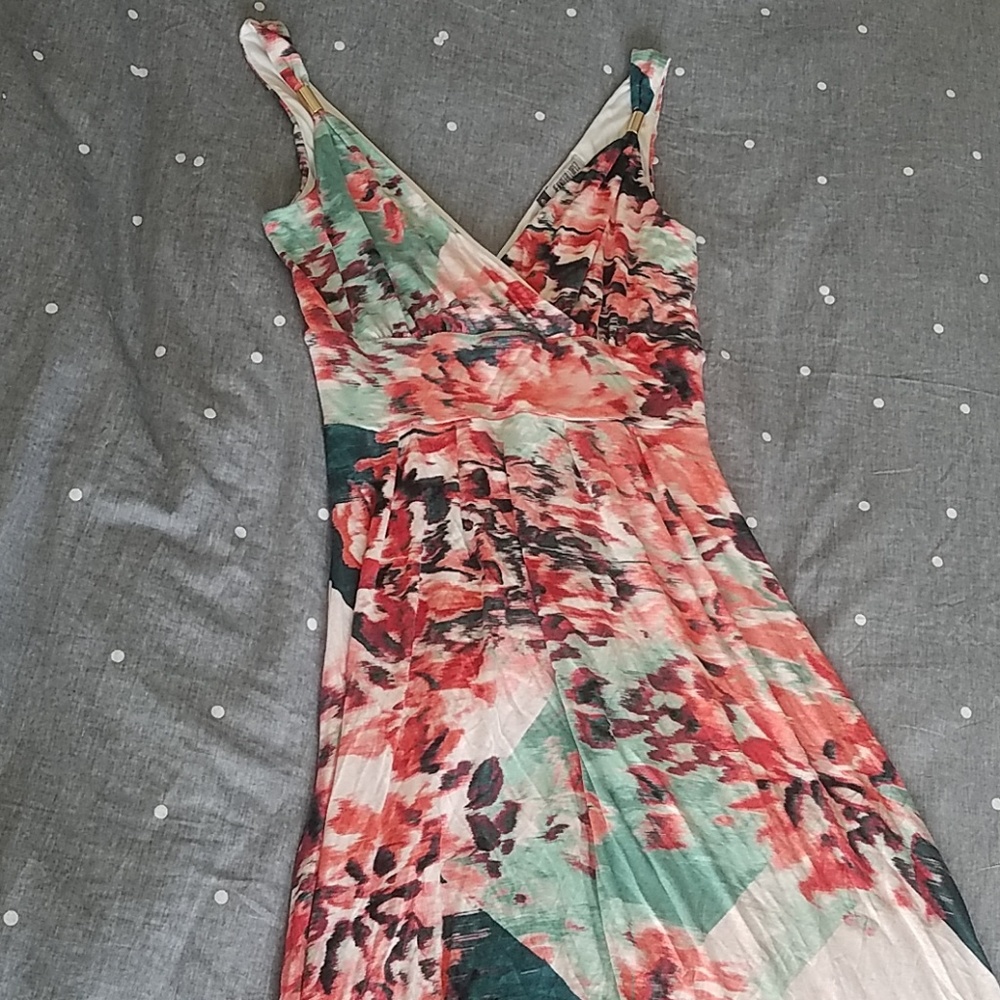 COPY - Maxi  dress with metal accents